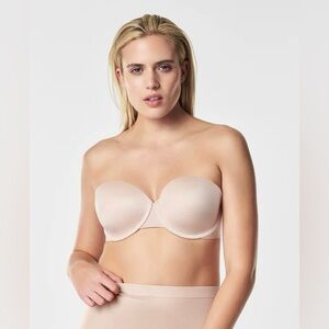 SPANX NWT smooth Suit Your Fancy Strapless Bra
Champagne Beige 32 B